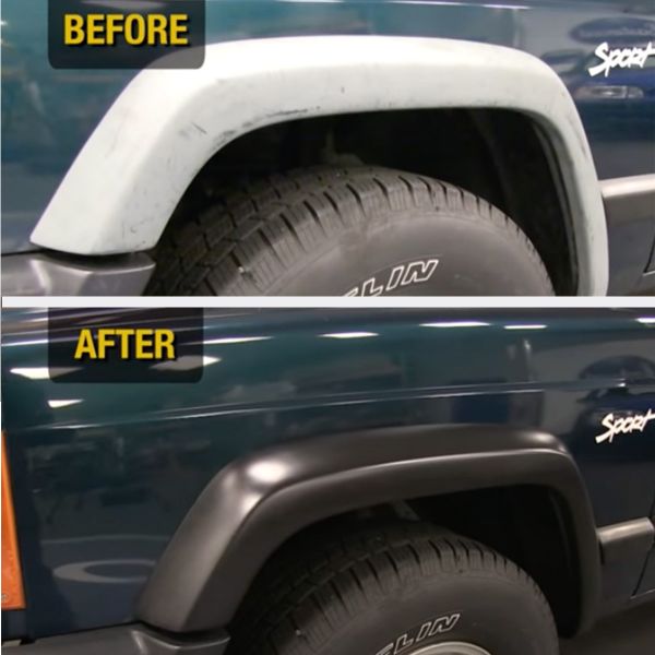 Eastwood Plastic Resurfacer Matte Black Aerosol