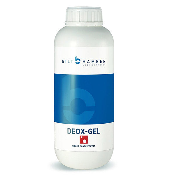 Bilt Hamber Deox-Gel gelled rust remover, for panels too big to place in a bath 1 kilo to 2 square metres. PPC Co Australia