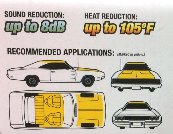 Eastwood X-MAT Under hood and Head liner