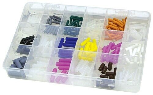 Eastwood Powder Coating - Silicon Cap Kit - 125 Pieces