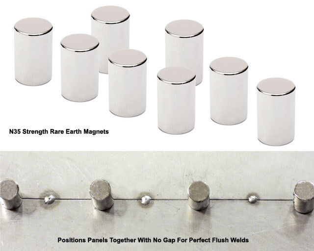 Eastwood Stitch Weld Magnets - set of 8 - 20421