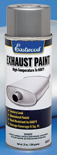 Eastwood Exhaust Paint - Aluminium Colour