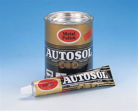 Autosol Metal Polish, cleans, polishes, protects, stainless steel, chrome, brass, copper, aluminium, nickel. Motor bikes, Trucks, 4 WD PPC Co Australia