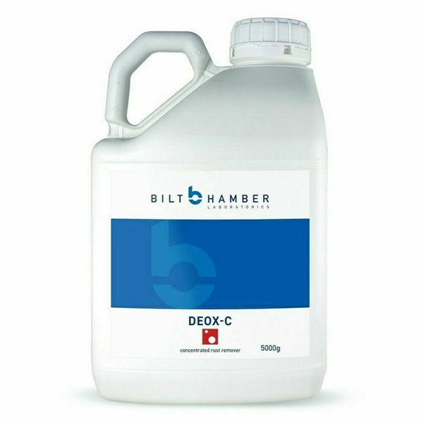 Bilt Hamber Deox-C Concentrated Rust Remover Mix 5 kilos to an 80 litre bath, to remove all rust to original metal finish
