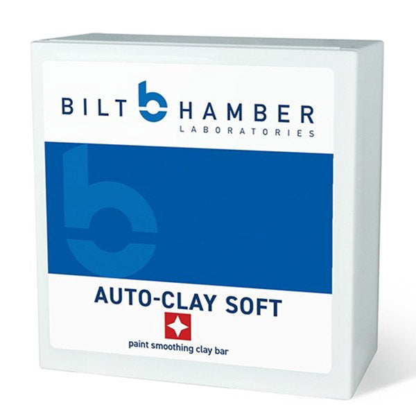 Bilt Hamber Auto-Clay Soft paint Smoothing Clay bar, use with water to achieve effortlessly lifting contamination from vehicle finishes.  Brake dust, metallic particles, dry tree sap, overspray etc.  Use prior to waxing and polishing. PPC Co Australia