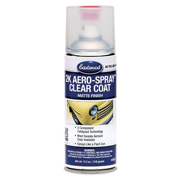 Eastwood 2K Aerosol Clear Coat Matte Finish 
